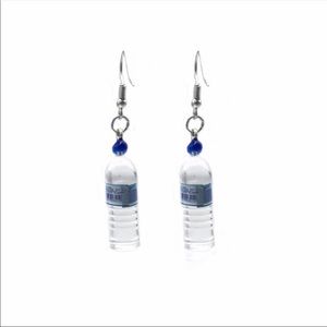 Water bottle earrings